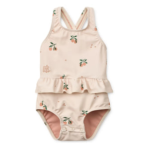 Liewood - Amara Peach Recycled Fiber Baby Swimwear | Light Pink