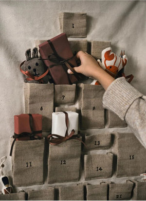 Ferm Living - Organic Cotton Pine Advent Calendar
