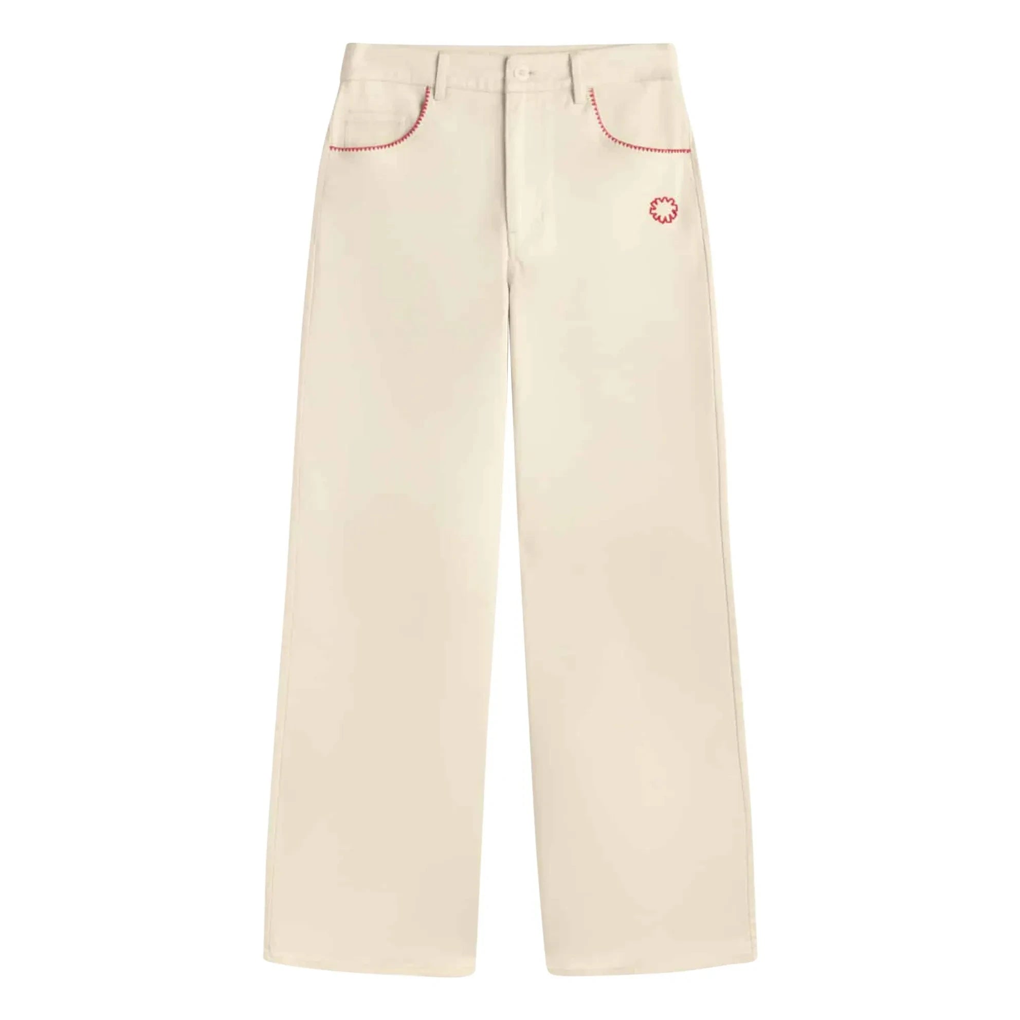 Thinking Mu - Hedda Organic Cotton Pants | Ecru