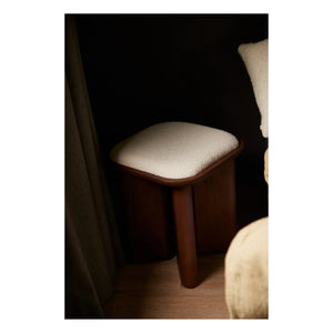 Gabrielle Paris - Lazarus Pouf | Walnut