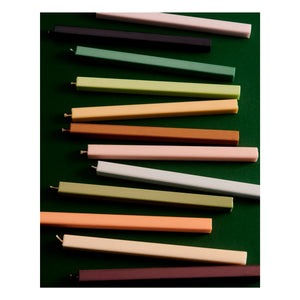 Hay - Square Candles - Set of 4 | Green