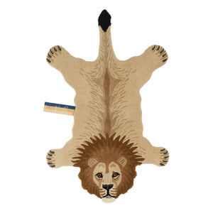 Doing Goods - Lion Rug | Camel
