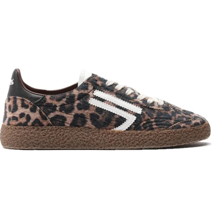 PURAAI - Leo Leopard Spor Ayakkabı | Siyah