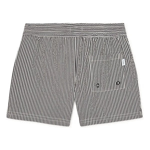 Les Deux - Stan Striped Swimsuit Shorts | Black