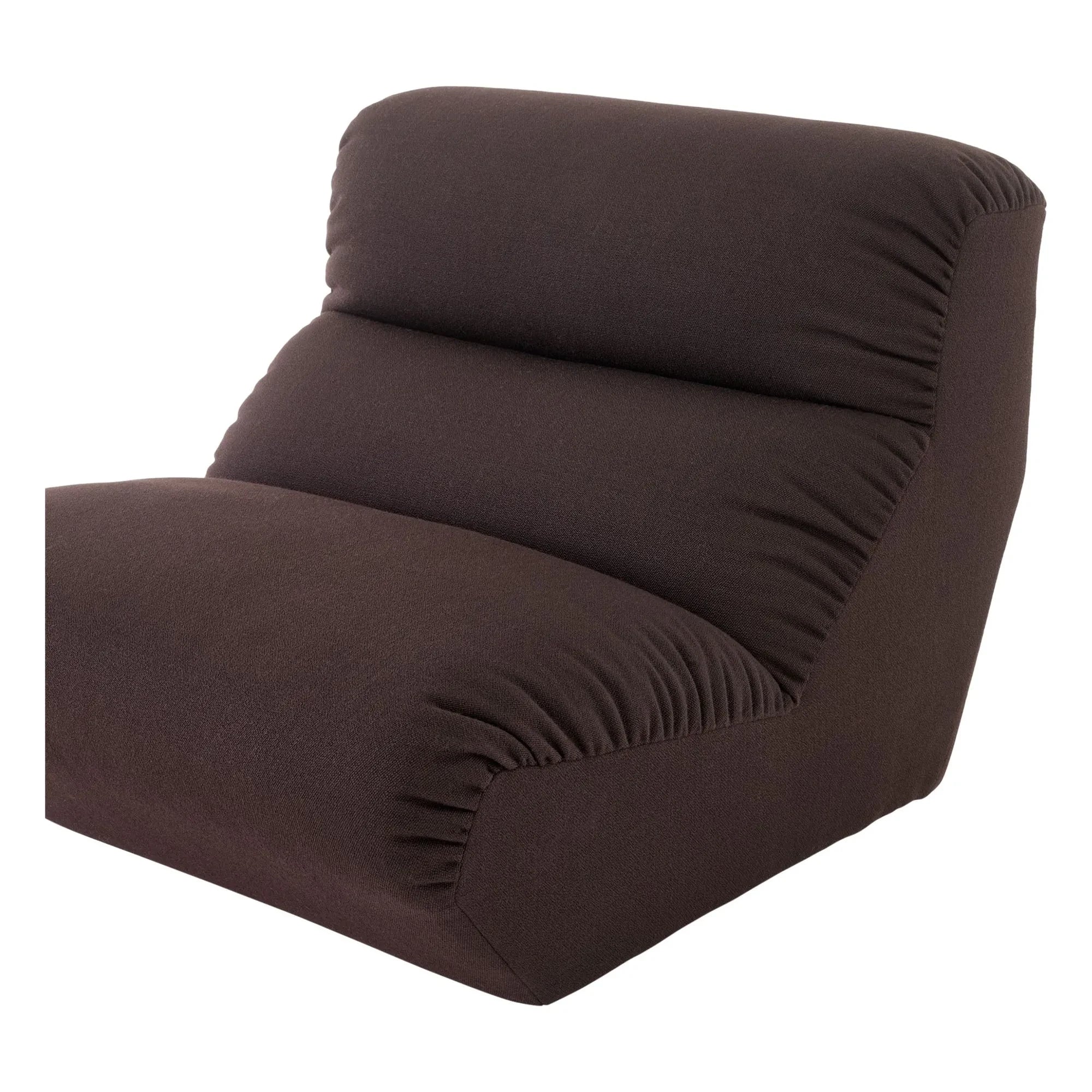 & Tradition - Hi Lo AV54 Fireplace Chair | Dark Brown