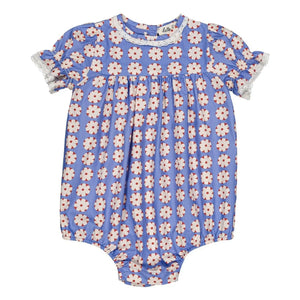 Hello Simone - Lucette Fleurie Romper | Blue