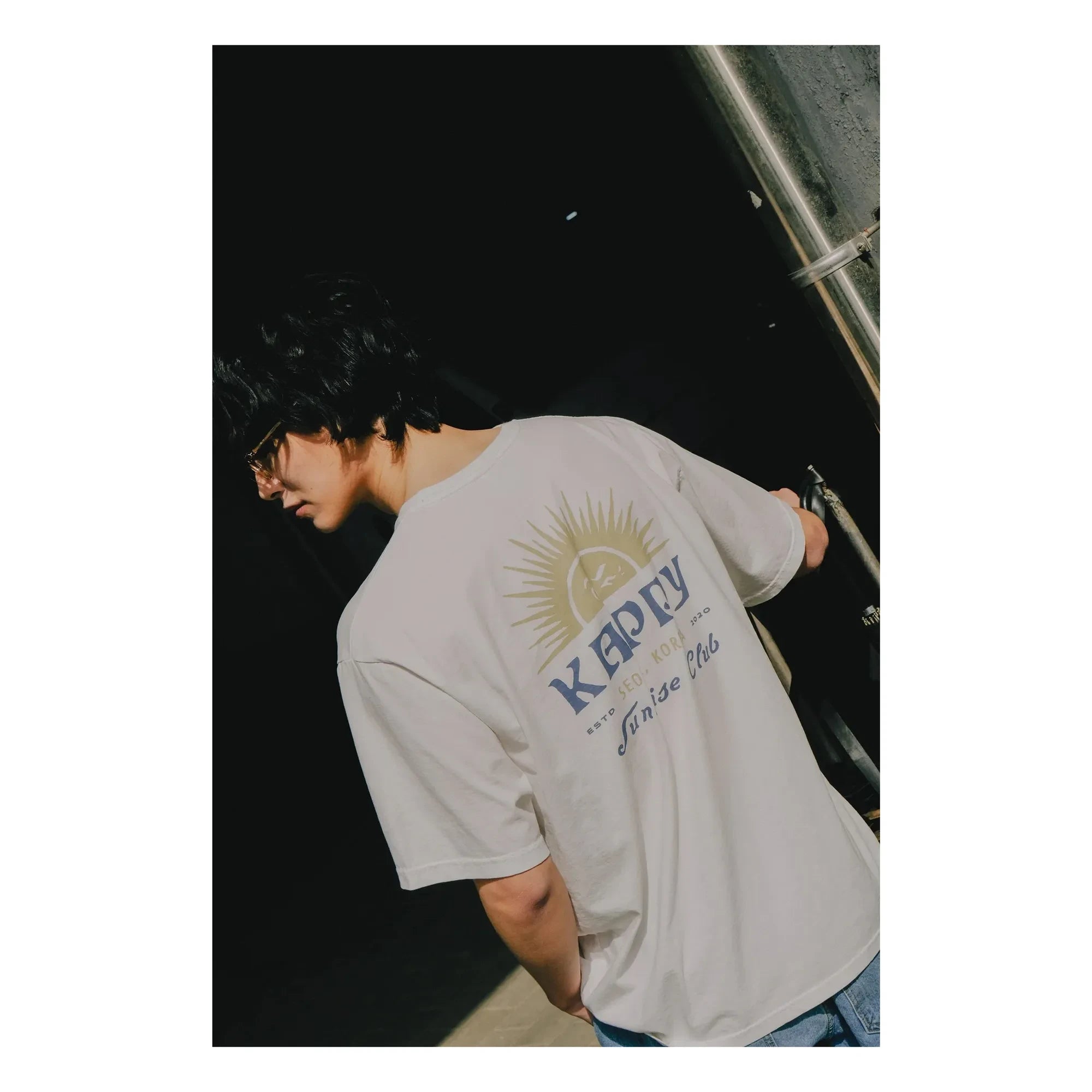 Kappy - Sunny Wink T-shirt | White