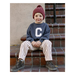 Rylee + Cru - Cargo Pants Striped | Ecru