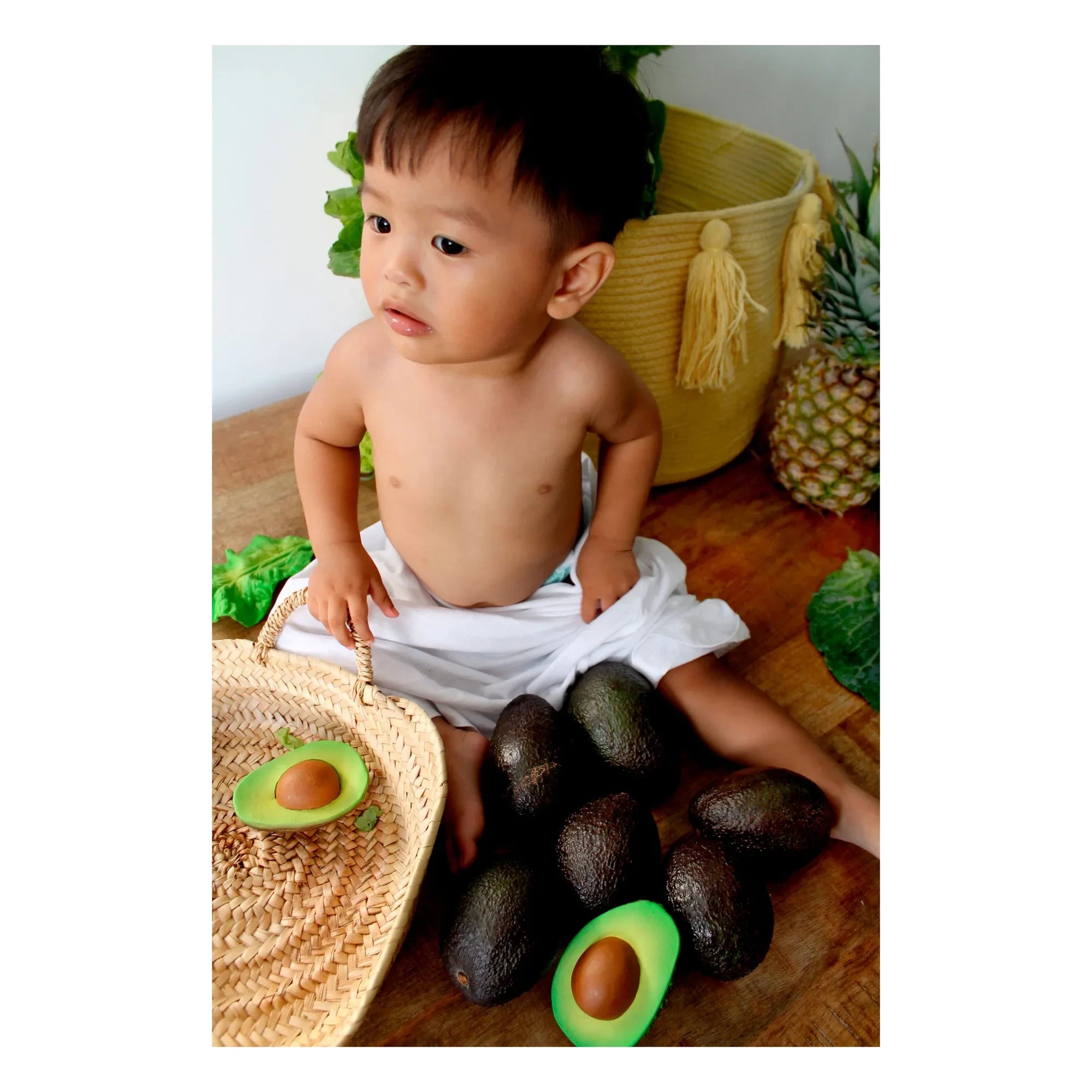 Oli & Carol - Arnold Avocado Teething Ring