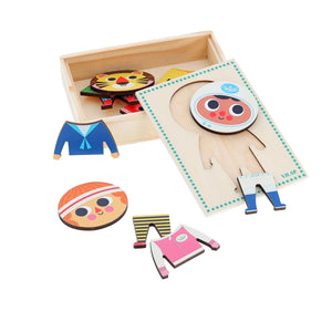 Vilac - Jules Dress-Up Puzzle - Ingela P. Arrhenius