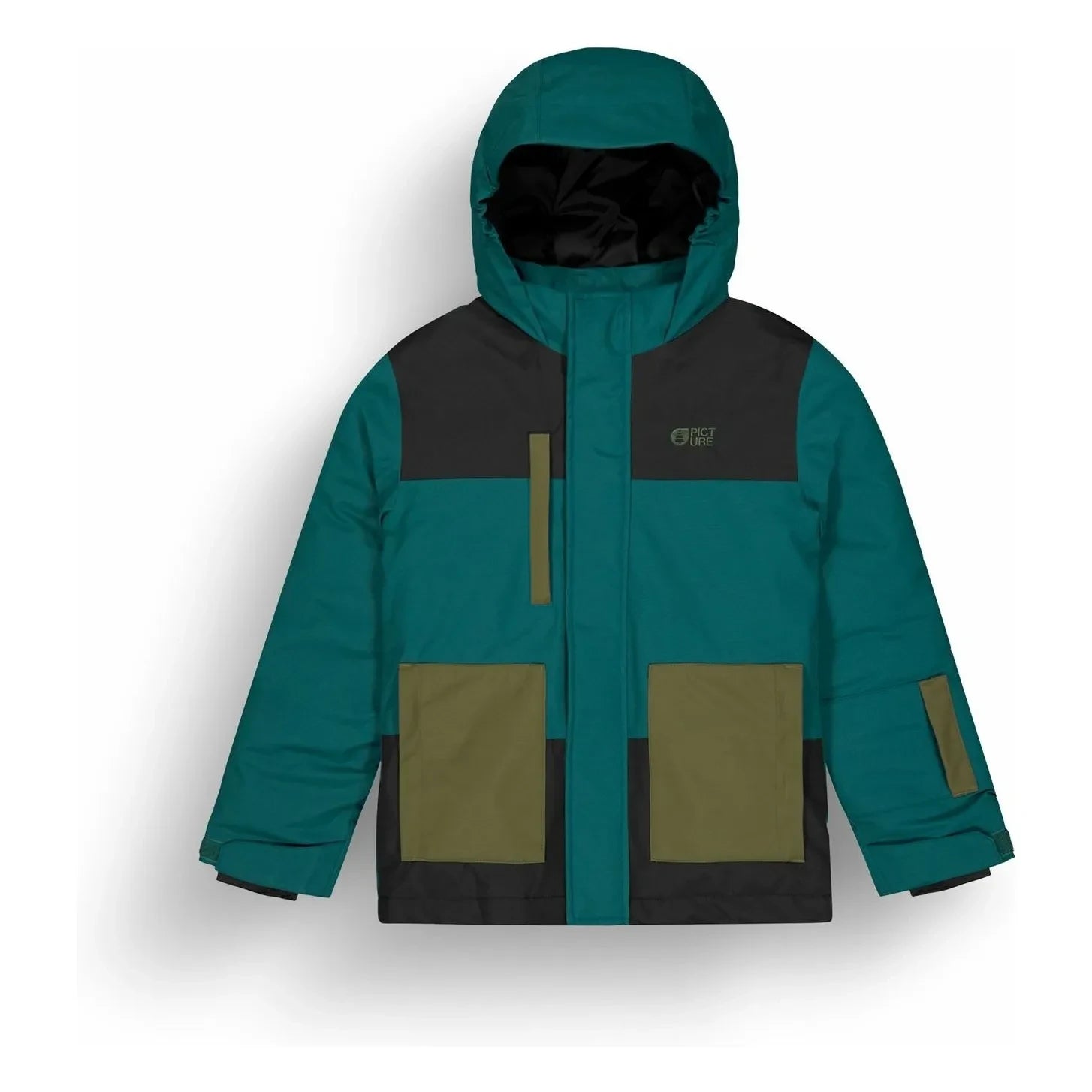 Picture - Olyver Recycled Fiber Ski Jacket | Blue