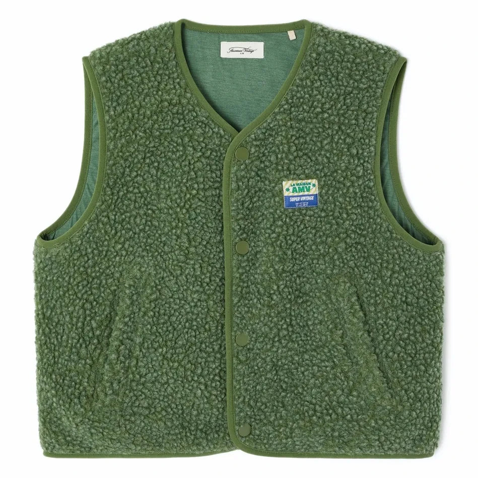 American Vintage - Hoktown Recycled Fiber Vest | Green