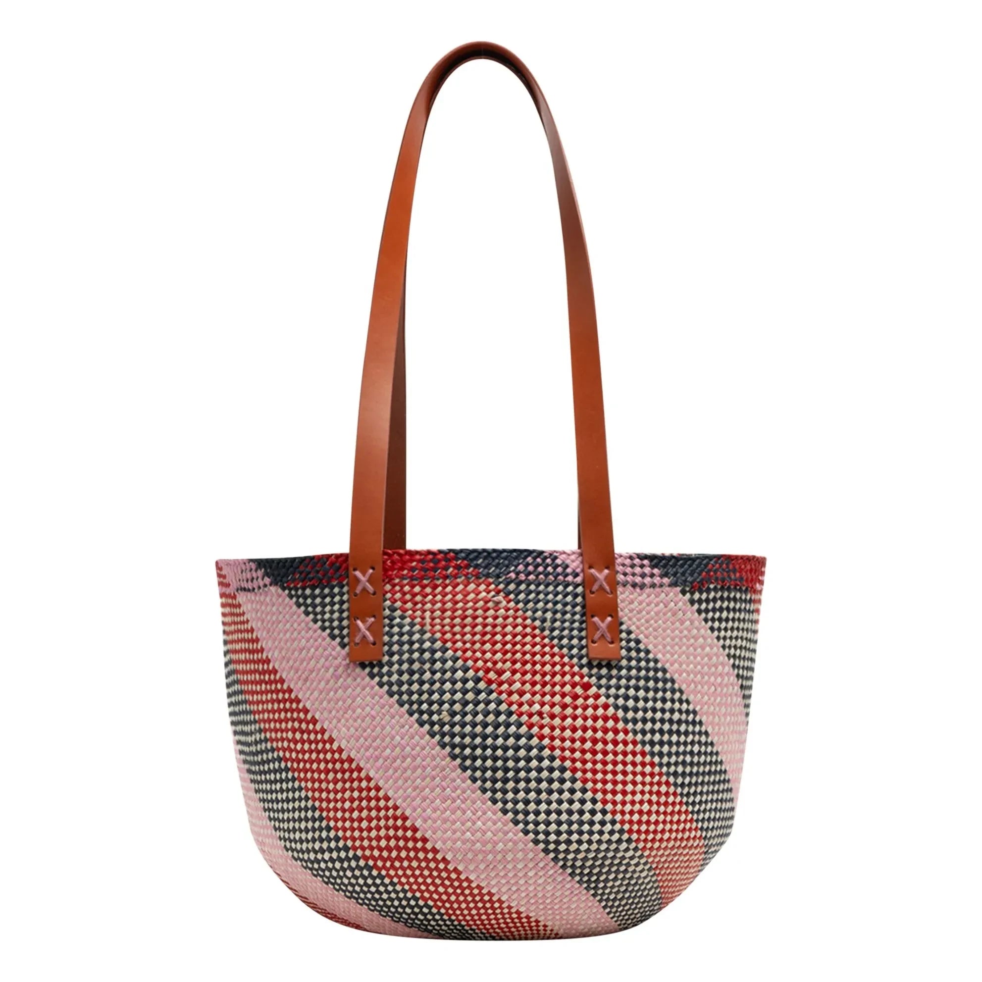Guanabana - Cabas Canasto Leather handle | Pink