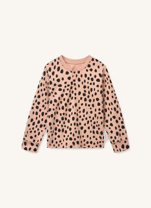 Liewood - Wilhelm Leopard Organic Cotton Pajamas | Pink