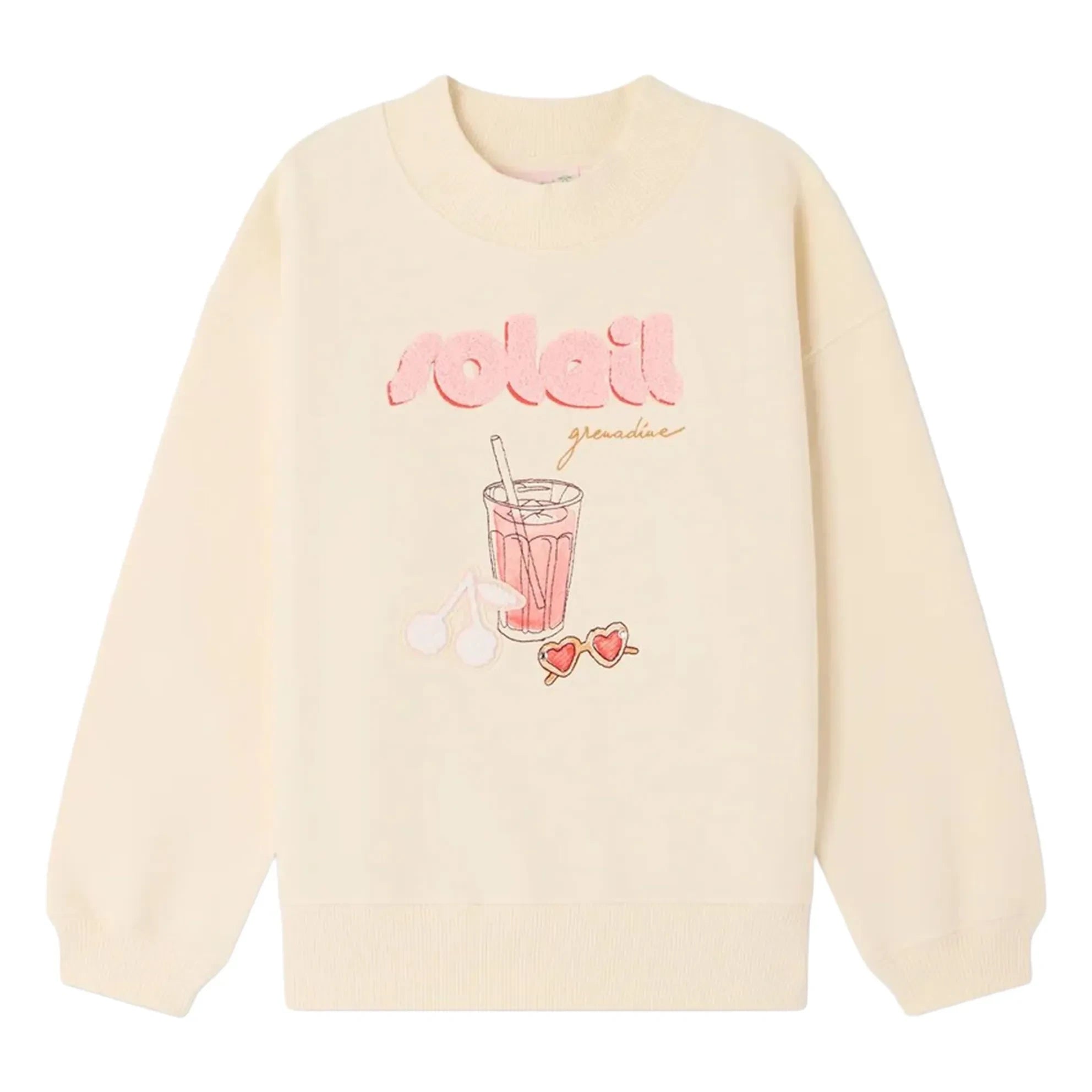 Bonpoint - Lika Soleil Organic Cotton Sweatshirt | Ecru