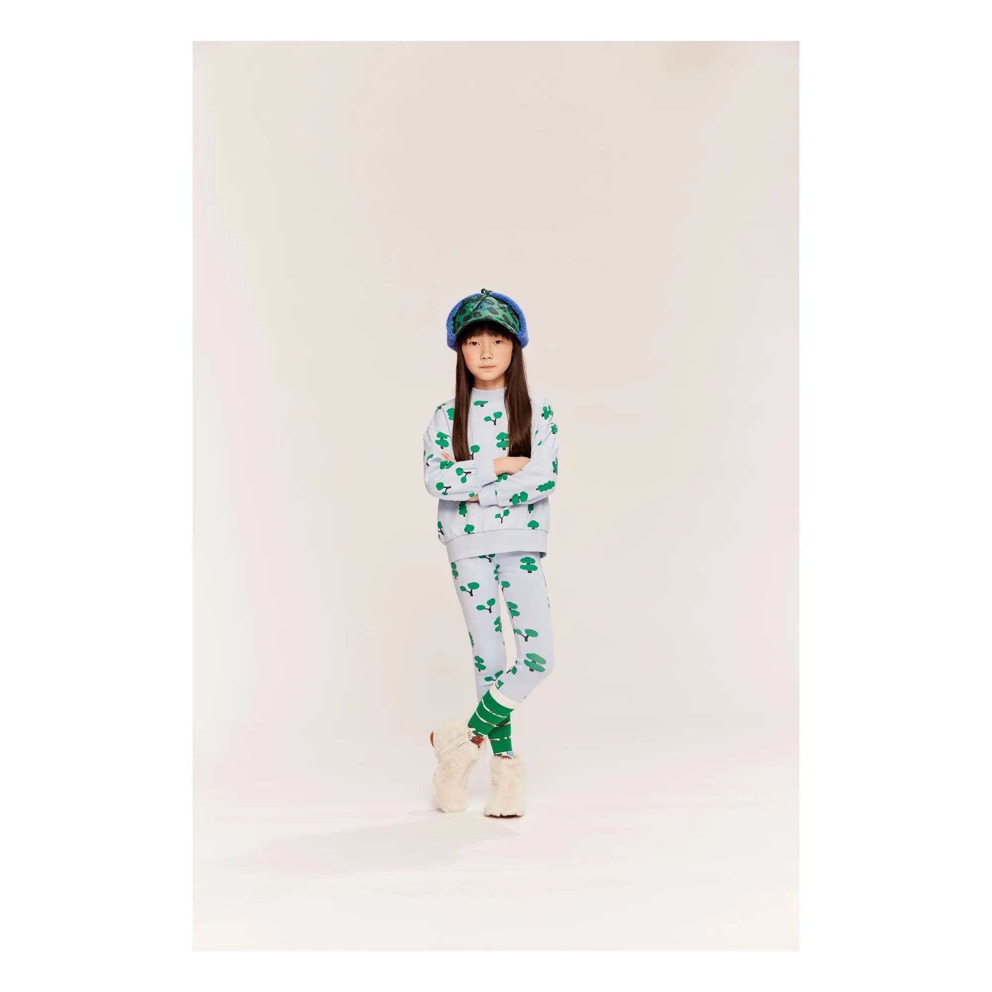 Wynken - Legging Lento Trees | Light Blue