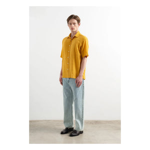 Edmmond Studios - Mustard Straw Land Short Sleeve Shirt