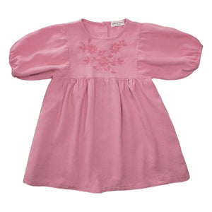 Babe & Tess - Embroidered Dress Ada Lin | Plum