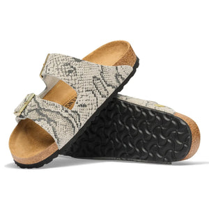 BIRKENSTOCK - Arizona Snake Sandals | Light Gray