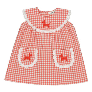 Hello Simone - Scarlett Vichy Dress | Red