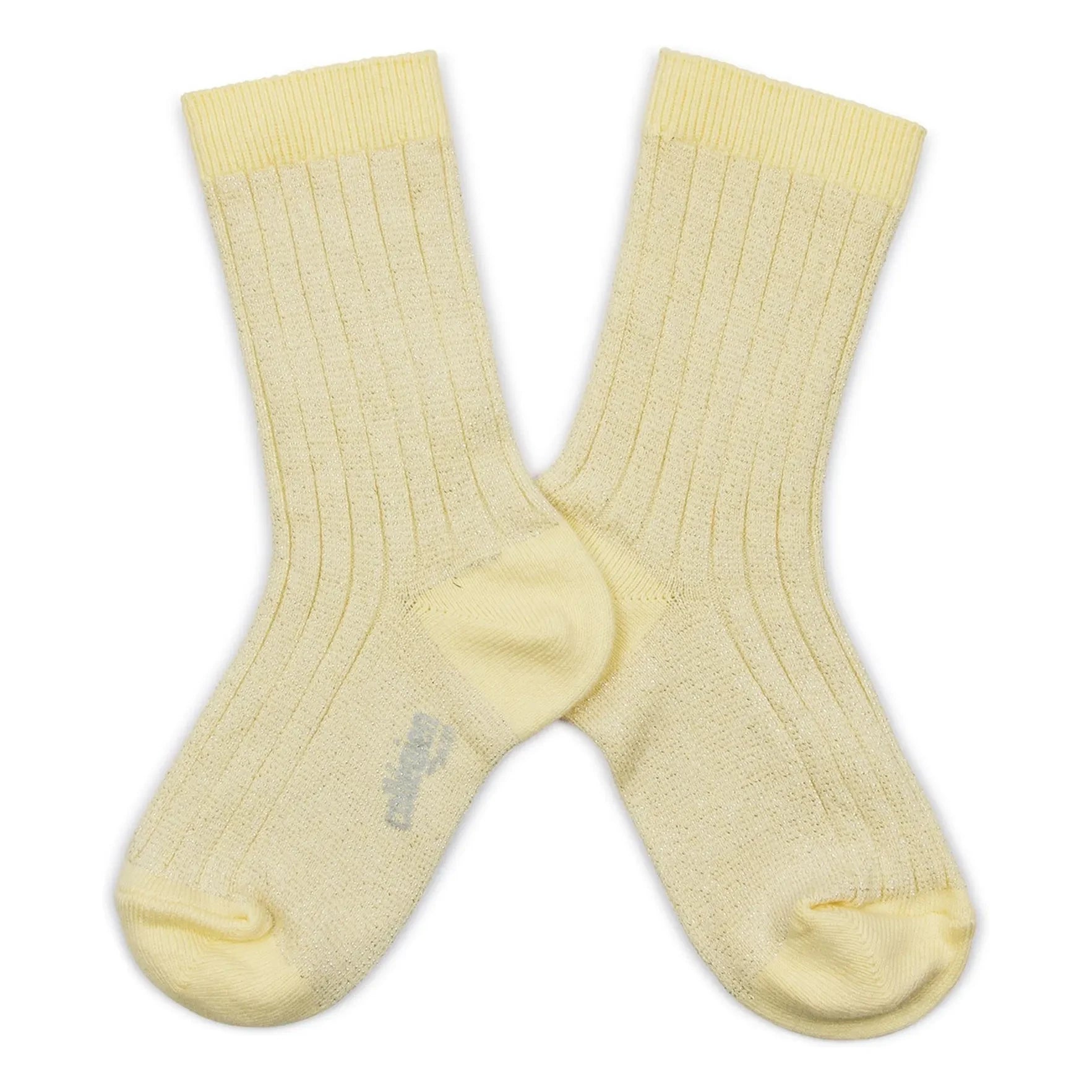 Collégien - Victoire Glitter Socks | Vanilla