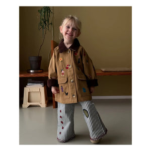SISSEL EDELBO - Cara Organic Cotton Jacket - Kids Collection | Camel