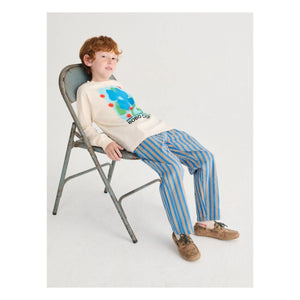 Bobo Choses - Striped Pants | Blue