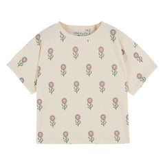 Emile et Ida - Organic Cotton T-shirt | Cream