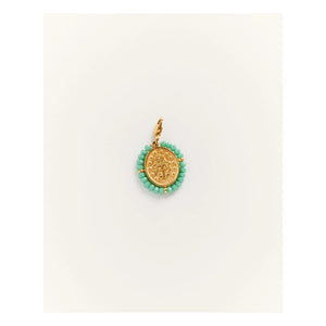 Palas - Colorful Charms and Link Necklace | Gold