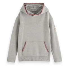 Scotch & Soda - Embroidered Sweat Mesh | Gray