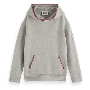 Scotch & Soda - Embroidered Sweat Mesh | Gray