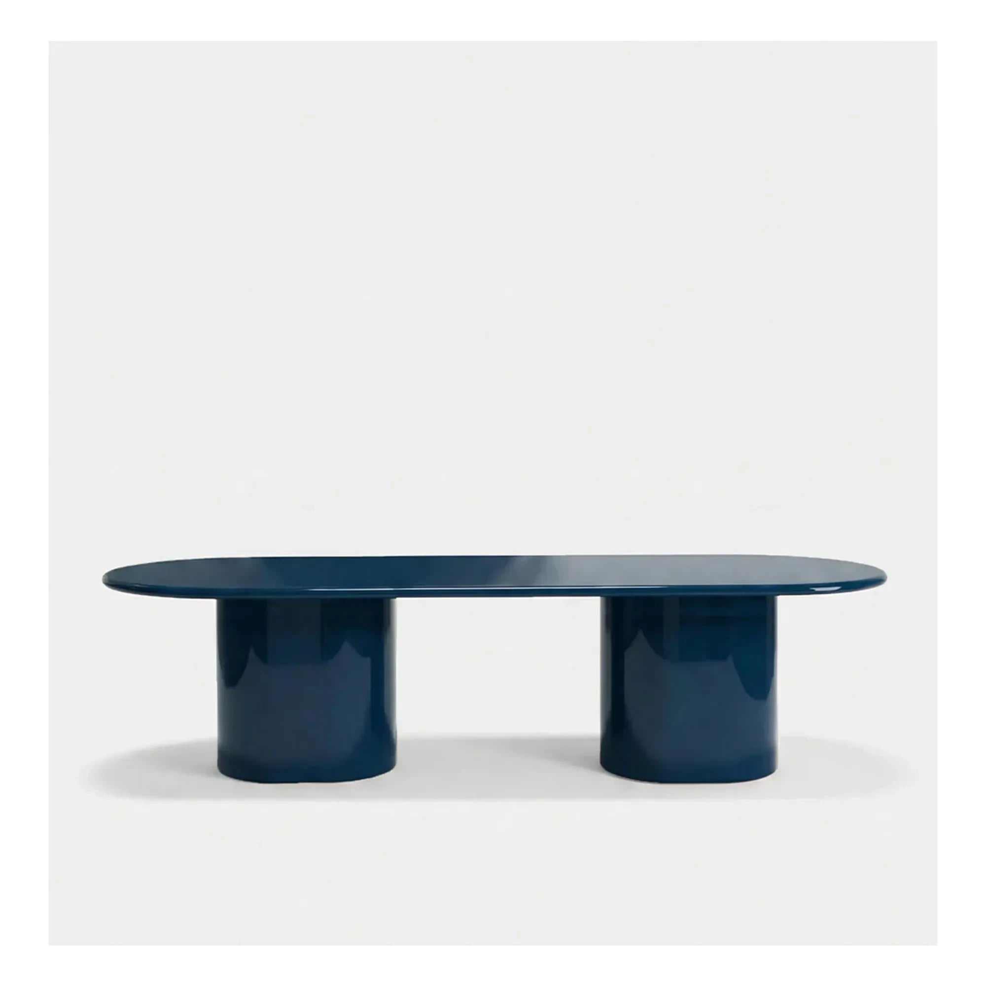 House of Capricorn - Amendoeira Lake Wood Dining Table | Petrol Blue