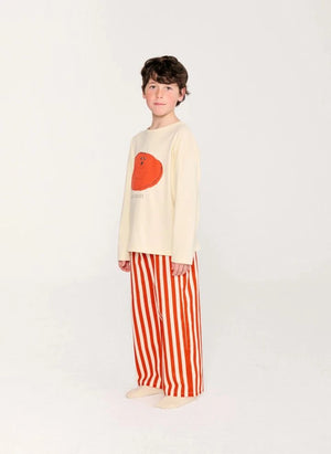 Bobo Choses - Bobo Choses Organic Cotton T-Shirt and Pants Set | Red