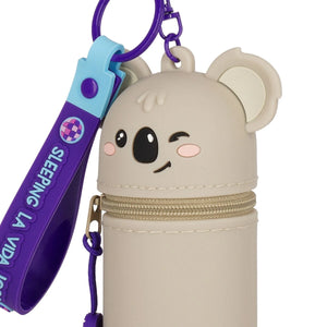 Legami - Koala Coin Purse with Key Ring - Mini Kawaii