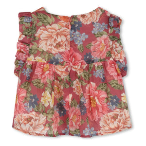 Chloé - Organic Cotton Fleurie Top & Bloomer Set | Rosewood