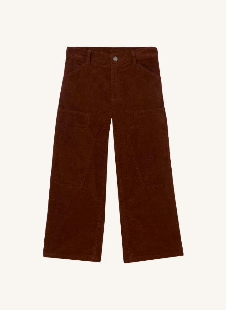 Stella McCartney Kids - Corduroy Pants | Rust Red
