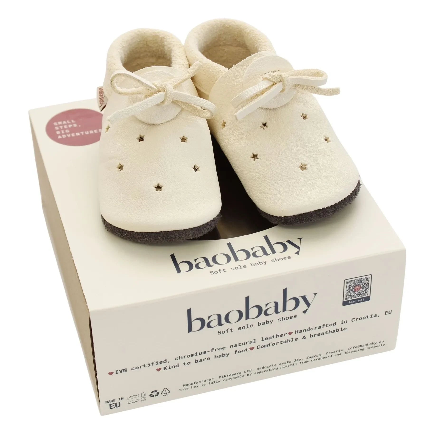 Baobaby - Star Slippers | Off-white