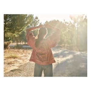 M.A.B.E. - Darla Cotton Jacket | Pink