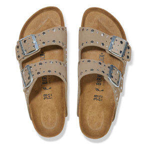 BIRKENSTOCK - Arizona Rivet Sandals Sweden | Taupe Brown