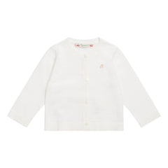 Bonpoint - White Cotton Cardigan