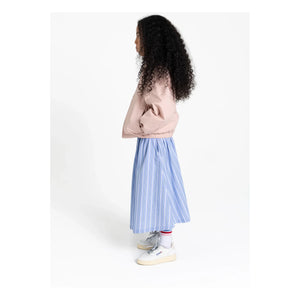 Finger in the nose - Striped Lina Skirt | Steel