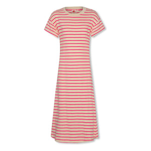 AO76 - Striped Neo Dress | Pink