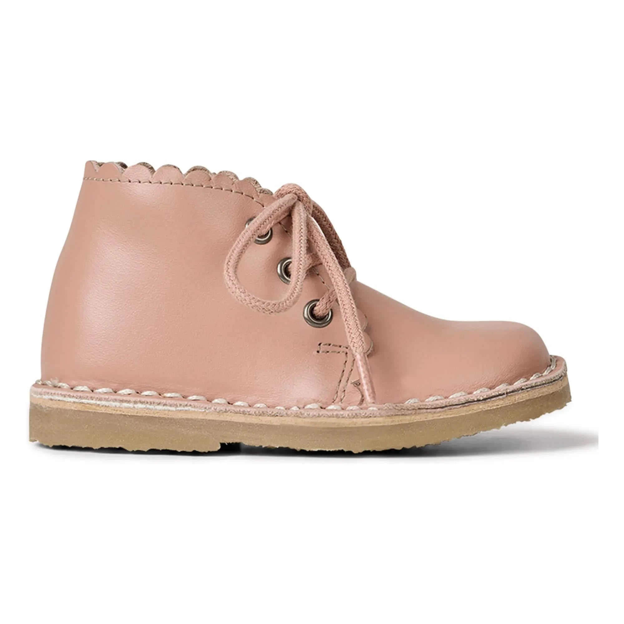 Petit Nord - Pumpkin Lace Boots | Light Pink