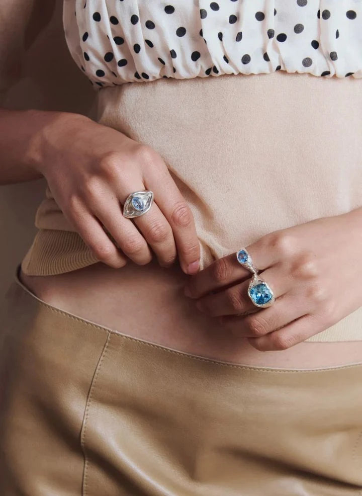 Alhaja - Positano Blue Ring | Blue