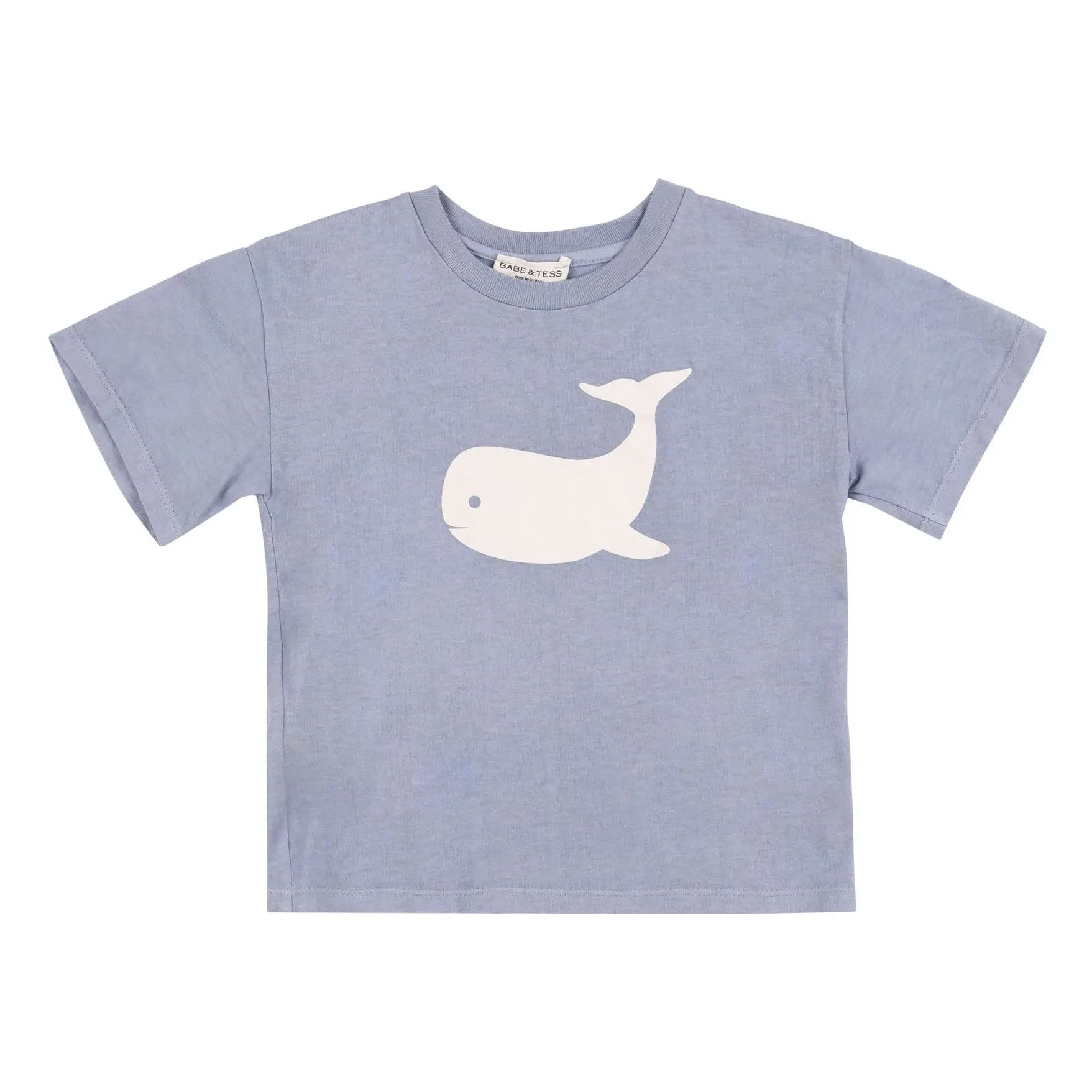 Babe & Tess - Whale T-Shirt | Navy
