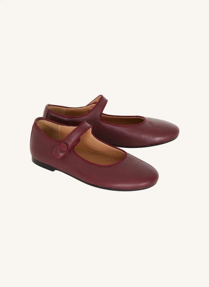 Smallable Kid - Mary Jane Balby | Burgundy