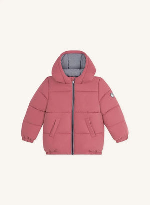 Petit Bateau - Plain Puffer Jacket | Pink