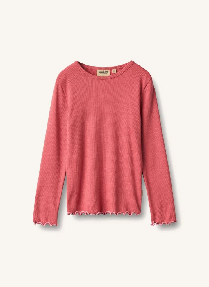 Wheat - Elsie T-shirt | Coral