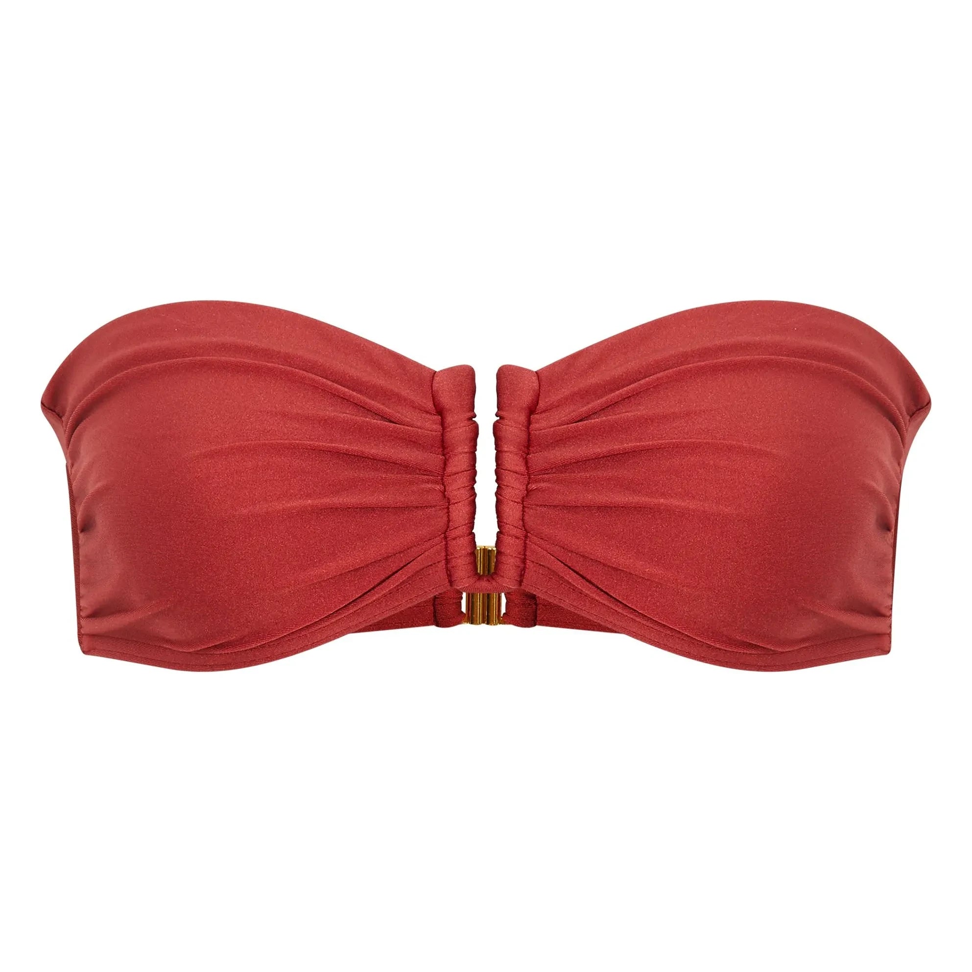 Alma Deia - Blake Bandeau Top | Rosewood