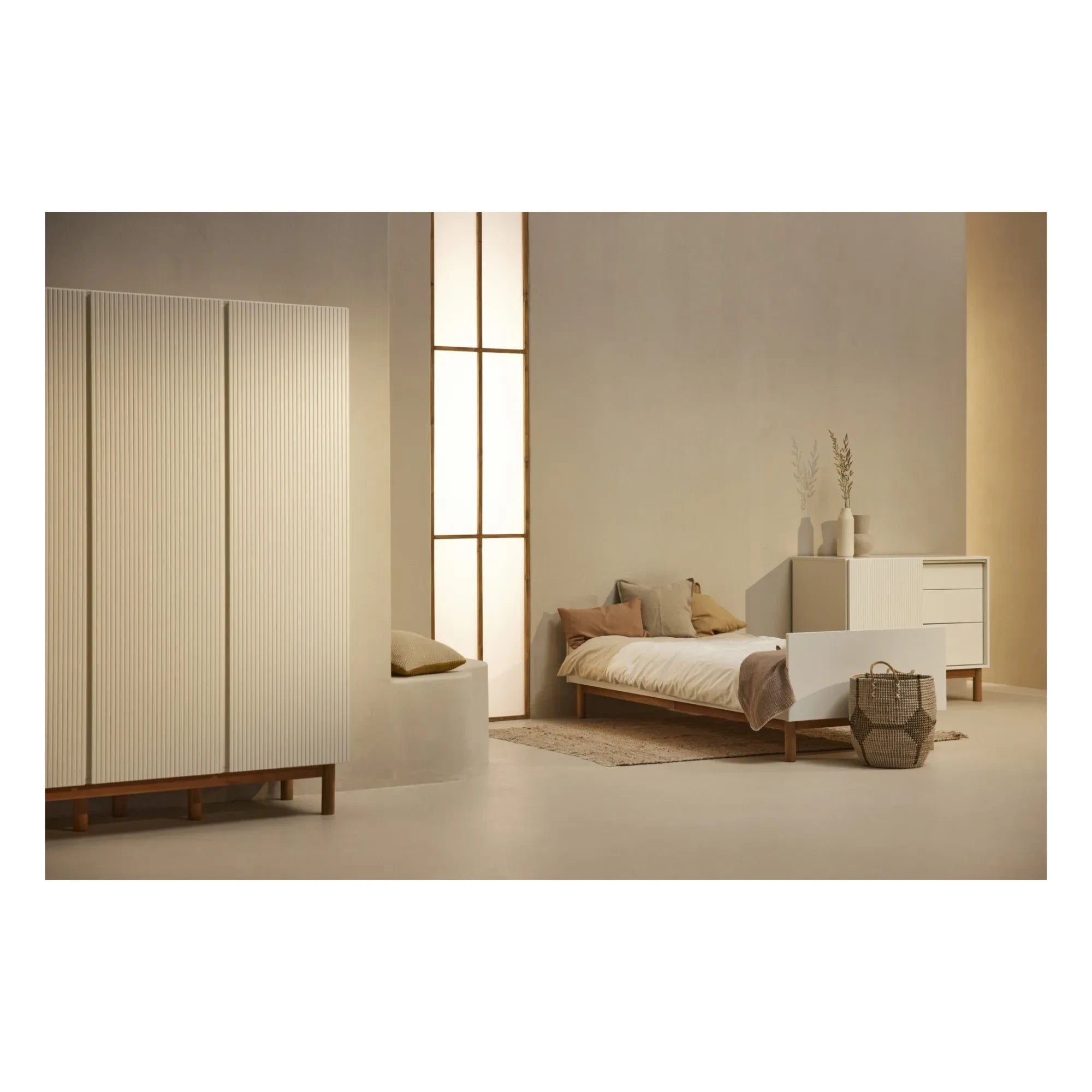 Quax - Mood Junior Bed | Clay